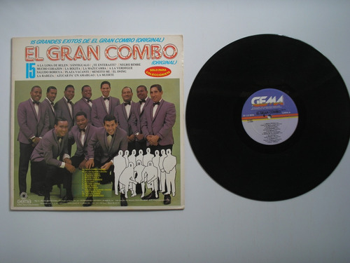 Lp Vinilo El Gran Combo De Puerto Rico 15 Exitos Pr Usa 1984