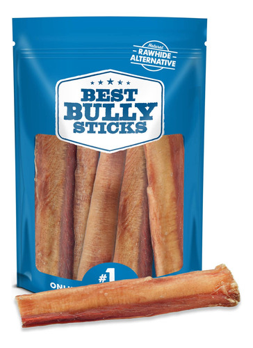 Best Bully Sticks Palitos Naturales De 6 Pulgadas De Grosor