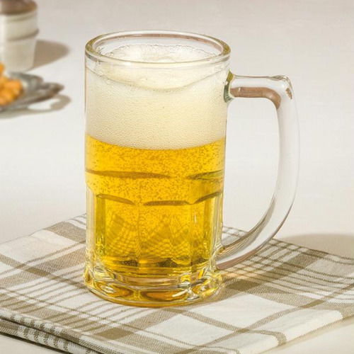 Kit Canecas Linha Vitamina Vidro 320ml Cerveja Bebidas 24 Un