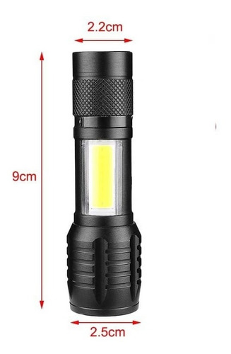 Mini Linterna Led Portátil Recargable