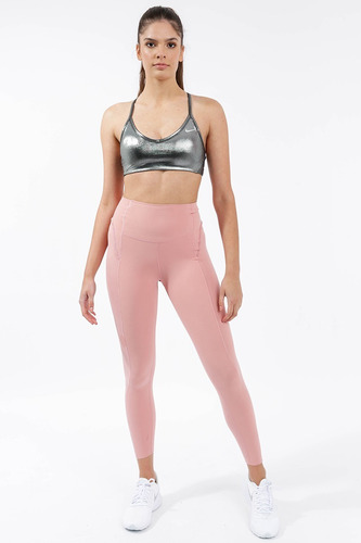 Calzas Mujer Nike Luxe Lux Tight  Dri-fit Pink Originales