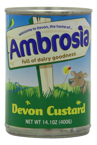 Ambrosia Devon Custard Lata 14.1 Onza 4