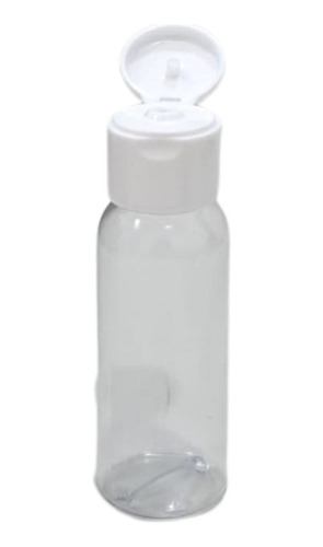Envase Botella 30cc Pvc Tapa Flip Top - Pack X10 U