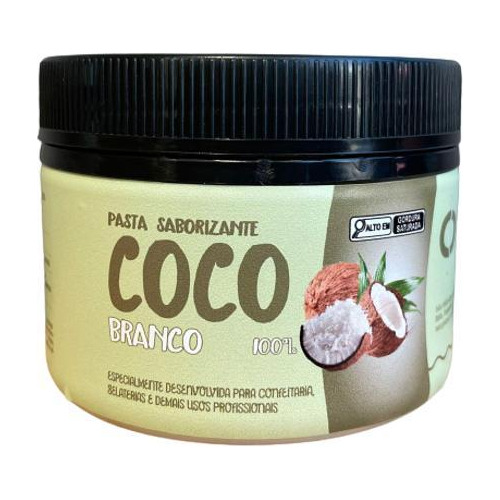 Pasta De Coco Branco 100% Vegano  Blend 200g