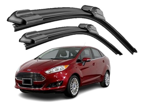 Escobillas Brx Ford Fiesta 2017 Hatchback O Sedan