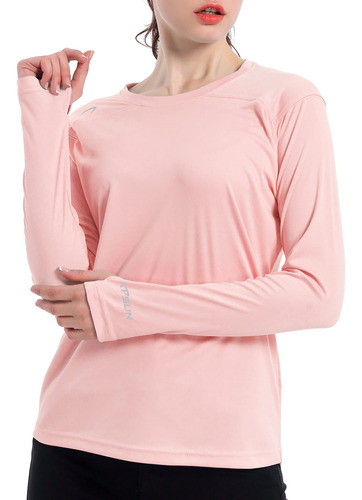 Camisa Con Proteccion Solar Fpu 50+ Para Mujer, Camiseta De