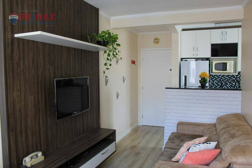 Apartamento Com 2 Dormitórios À Venda, 42 M² Por R$ 145.000,00 - Condomínio Parque Sicília - Votorantim/sp - Ap3061