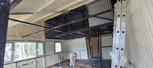 Imagen 3 de 5 de Poliuretano Expandido Proyectado