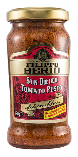 Tomato Pesto Filippo Berio Salsa De Tomate Presto 190 Gr