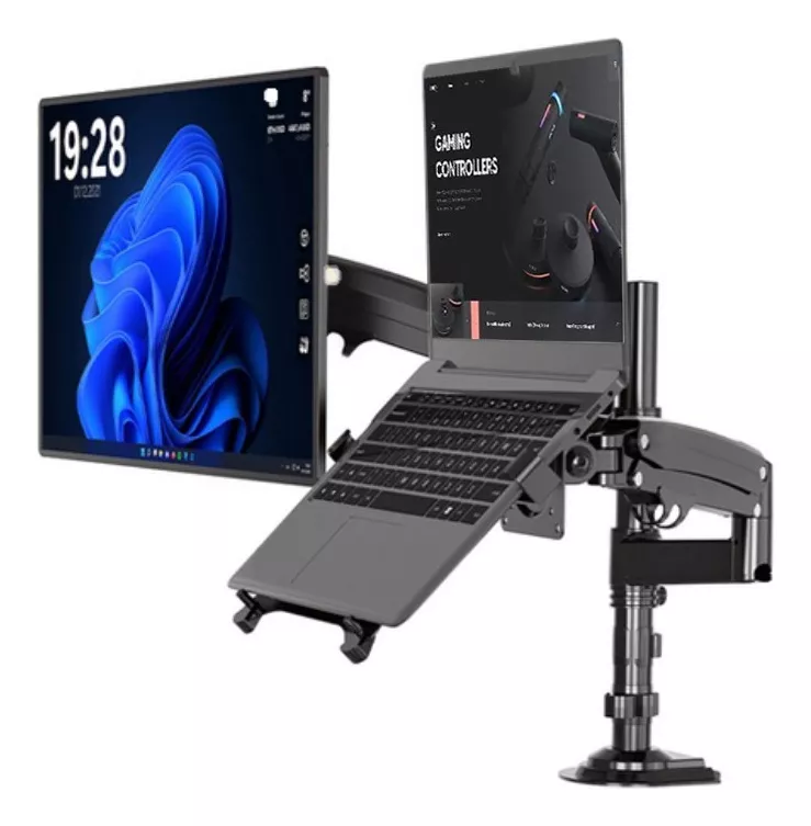 Segunda imagen para búsqueda de soporte para laptop y monitor