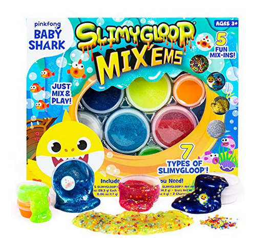Kit Sensorial Baby Shark Ultimate Mixems