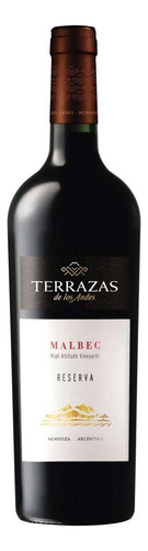 Vino Tinto Argentino Terrazas Reserva Malbec 750ml