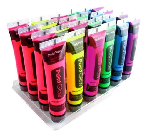 Pintura Neon Para Rostro 10g Promo X10und 