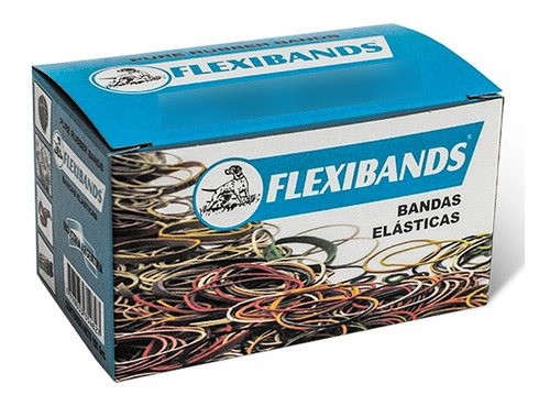 Bandas Banditas Elásticas Flexibands Caja X100 Grs 40mm