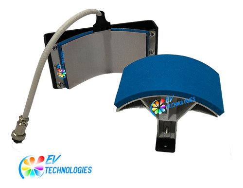 Resistencia Sublimación Gorras Para Planchas O Combos Dtf Color Negro/Azul