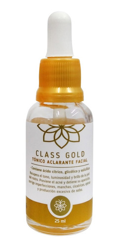 Tonico Aclarante Facial Class Gold Cla - mL a $2200