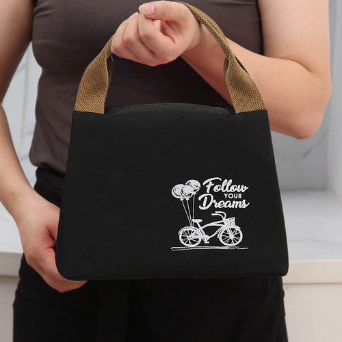 Bolsa De Comida De Tela Para Picnic Al Aire Libre, Bolsa De Almuerzo Portátil Bento