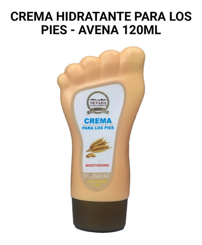 Crema Hidratante Para Los Pies - Avena 120ml