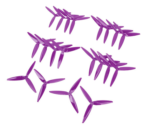 Hélice Fpv, 10 Pares, 7040, Policarbonato Duradero De 3 Pala