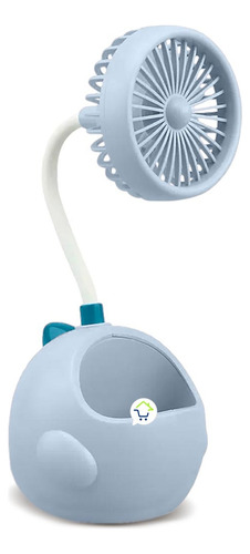 Mini Ventilador Portalápices Soporte Celular Dinosaurio 275a