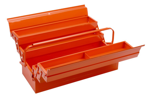 Caja de herramientas Bahco 3149 de metal 200mm x 530mm x 200mm naranja