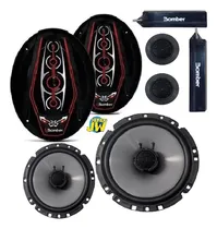 Comprar Combo Parlantes Bicho Bomber 6x9 5 Vias + Componentes 6 \u002F 6.