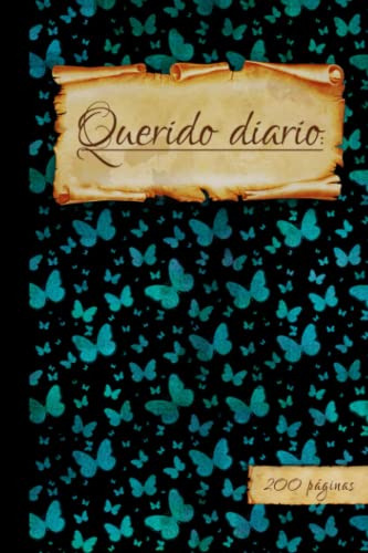 Querido Diario: Libreta De Estilo Antiguo Para Escribir Tu H