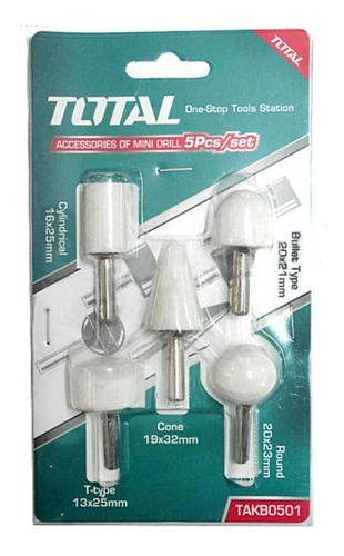 Juego De Fresas Para Dremel Total Tools Takb0501