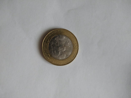 Moneda Del Centenario De La Constitución $20