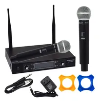 Comprar Micrófono Inalámbrico Doble Manual Uhf Bt-u168 Batblack