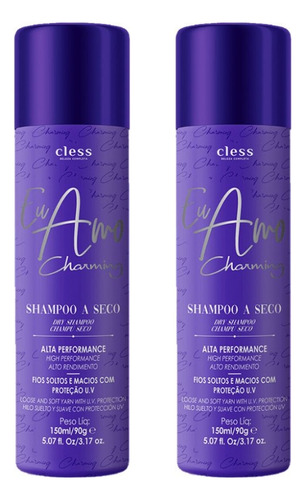 Shampoo A Seco Charming 150ml Alta Performace - Kit C/ 2un