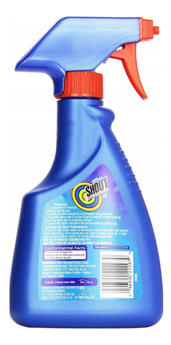 Removedor De Manchas Para Ropa Gel Shout 414 Ml Multicolor