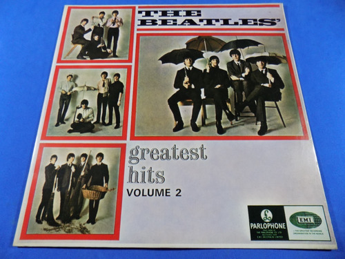 The Beatles Greatest Hits Vol 2 Vinilo Lp Singapur Pop Rock