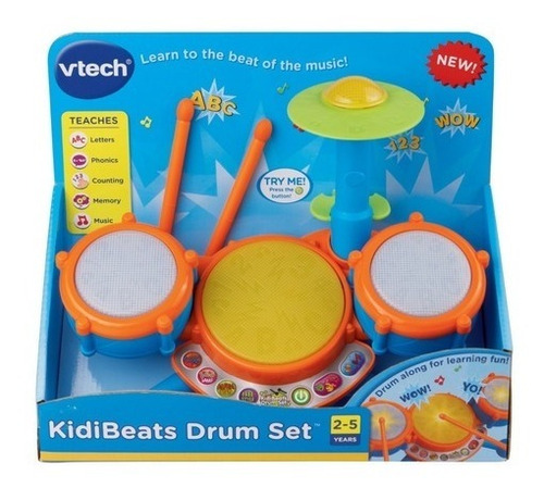 Imagen 2 de 2 de Juego De Batería Para Niños Vtech