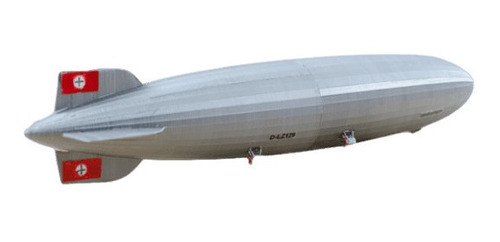 Zeppelin Lz 129 Hindenburg Escala 1/600 Maqueta Decoración