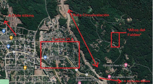 Imagen 7 de 13 de Venta Lote 1 En Altos Del Faldeo 1133m2 Con Planos Aprobados, V. La Angostura