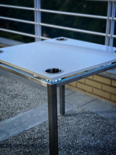 Imagen 2 de 5 de Mesa De Domino De Piedra De Cuarzo