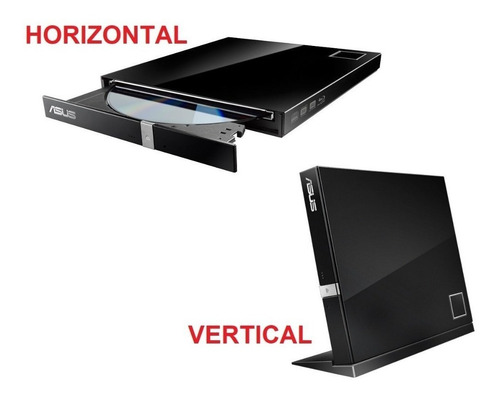 Gravador Leitor Asus Externo Blu-ray Writer Windows Mac Dvd