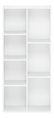 Estante Abierto De 7 Cubos Color Blanco