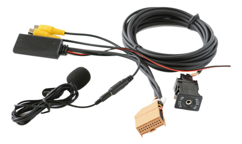 Adaptador De Cable Auxiliar Bluetooth Para Coche, 12 V, Mmi,