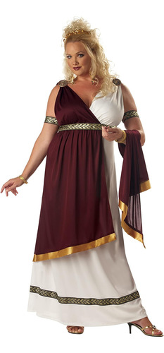 Fantasia De Imperatriz Romana Plus Size 3x