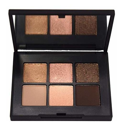 Paleta De Seis Sombras De Ojos En Ante De Nars Voyageur Limi