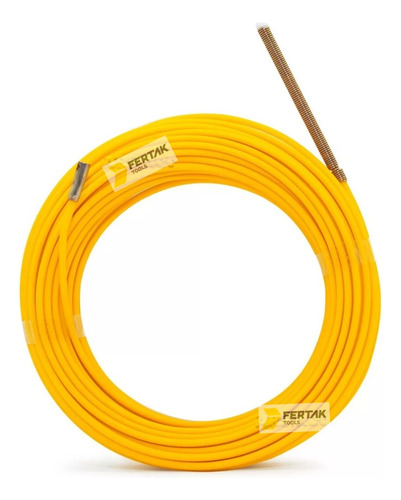 Guia Passa Fio Sonda 10 Mts De Pvc Alma De Aço Profissional