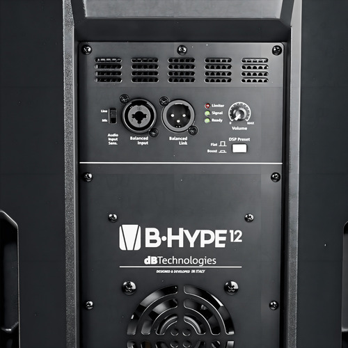 Caja activa B-hype Db Technologies de 12 pulgadas y 200 W Rms
