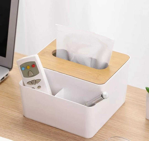 Imagen 5 de 8 de Caja Organizadora Papel Tissue Accesorios