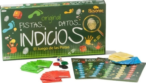 Imagen 2 de 7 de Indicios El Juego De Las Pistas Bisonte Playking