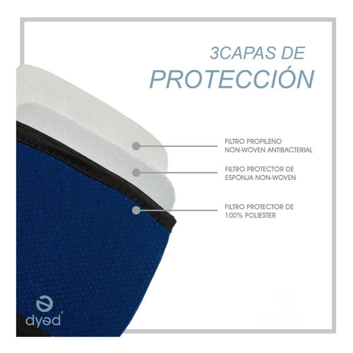 Mascarilla Cubreboca Lavable Masculino Diferentes Colores