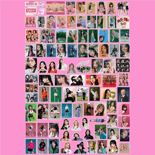 Twice-between 1&2-55 Tarjetas Lomo+95 Pegatinas