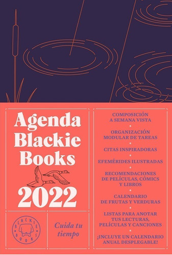 Agenda Blackie Books 2022: Cuida Tu Tiempo, De Julio Fuentes (ilustrador), Daniel López Valle (colaborador). Editorial Blackie Books En Español