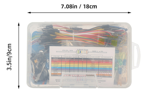 Pruebe El Condensador Del Kit De Resistencias De La Placa De